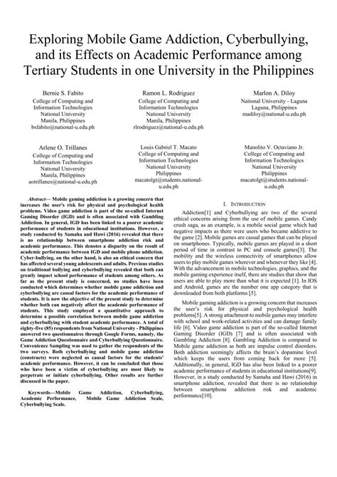 local studies about mobile games in the philippines
